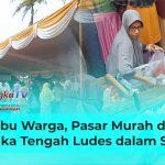 Diserbu Warga, Pasar Murah Di Bangka Tengah Ludes Dalam Sejam